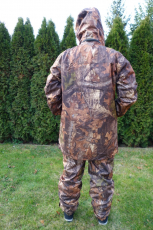 Mikado Wetterbekleidung Latzhose + Jacke camouflage atmungsaktiv, Gr. L, Abverkauf