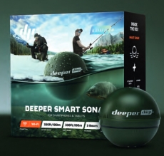 Deeper CHIRP+ - Smart Sonar mit CHIRP, WIFI + GPS, für iOS & Android, Modell 2021