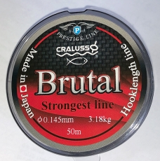 Cralusso Vorfachschnur Brutal 50m, 0.10-0.16mm, Made in Japan