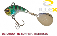 ILLEX DERACOUP 3/8oz HL SUNFISH, Neuheit 2022