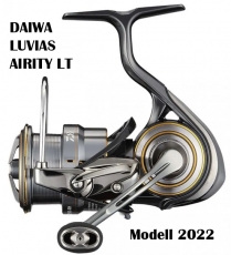 DAIWA 21 Rolle Luvias Airity LT 2500, 200m/0.10mm, 170 Gramm, Modell 2022