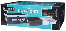 Drennan DMS EVA 5 Piece Bait Set