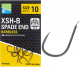 Preston XSH-B Barbless Space End Carp Haken Gr. 10 bis 16, ohne Widerhaken, Abverkauf