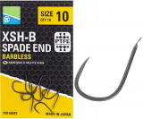 Preston XSH-B Barbless Space End Carp Haken Gr. 10 bis 16, ohne Widerhaken, Abverkauf